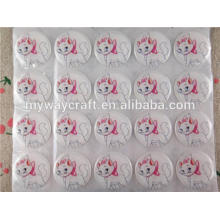 Mignon soldat crystal epoxy sticker design for wholesale